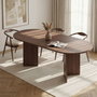 Nordure Sorell Mesa de Comedor Extensible Nogal Milano